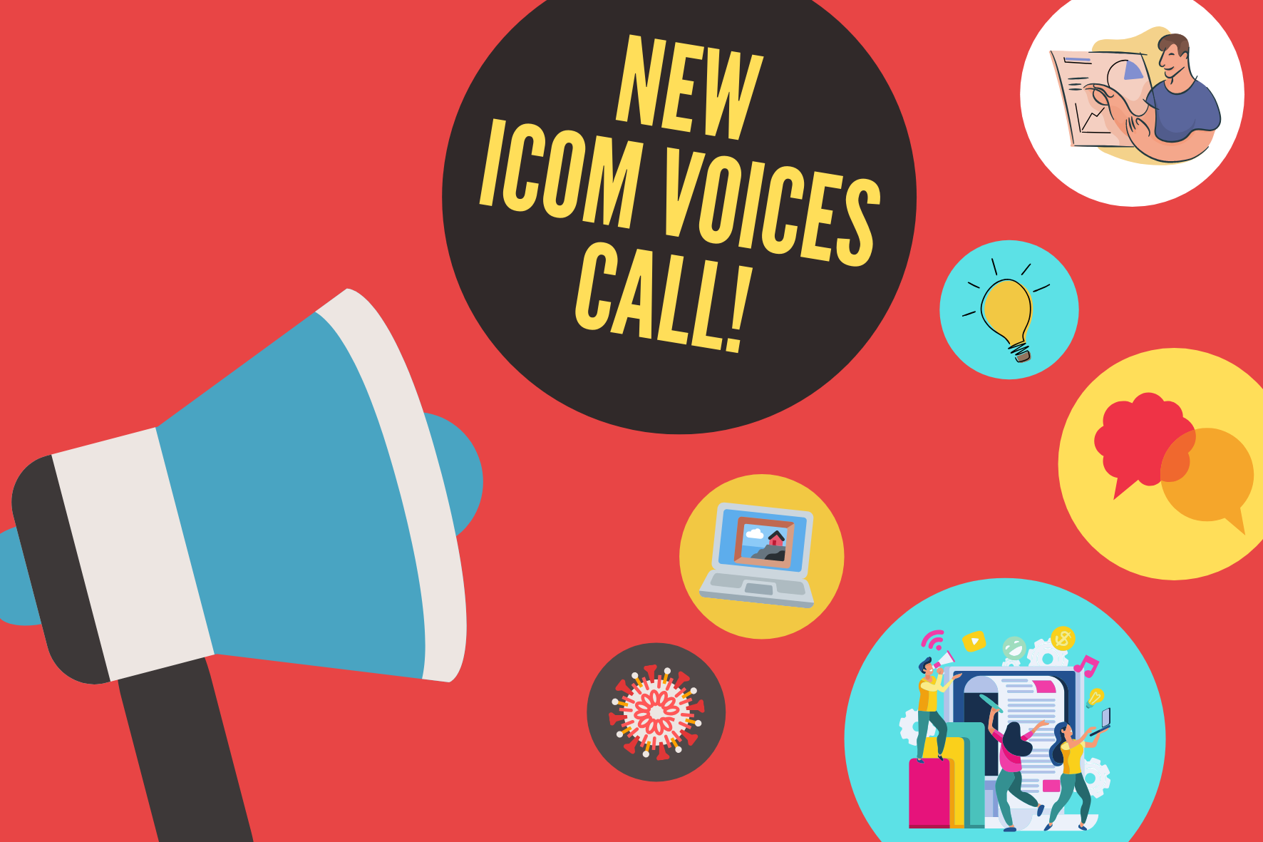 Comparta sus experiencias con ICOM Voices